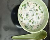 A picture of step 4 of Mushroom Soup.