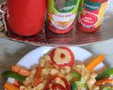 Schezwan veg creamy pasta રેસીપી પગલું 1ફોટો