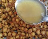 A picture of step 6 of Chana samosa chat shots.