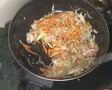 A picture of step 6 of Desi Chinese noodles.