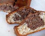 Foto del passaggio 7 della ricetta Plumcake bicolore al cocco e cacao (light)