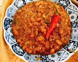 Hình bước làm 1 của món Món chay “ tương hột xào sả + kèm rau chấm