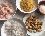 Foto del paso 1 de la receta: Fideuà, fácil y rápida, con caldo de pescado japonés (Dashi) !!!