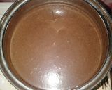 Foto langkah ke 2 dari resep Puding Brownis Lembut.