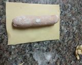 A picture of step 3 of Sausage roll.