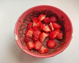 Foto del paso 4 de la receta: Overnight oats de chocolate (pudin de chía)