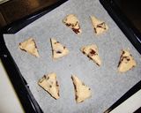 A picture of step 7 of Easy Chocolate Maple Scones.