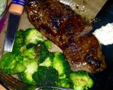 A picture of step 6 of Easy Barbecue Steak And Broccoli.