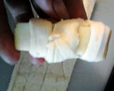 A picture of step 5 of Apple Mummies with Cream Cheese Puss Dip * Halloween *.
