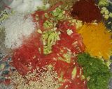 A picture of step 1 of Cabbage - Carrot Thepla.