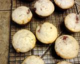 A picture of step 10 of White Chocolate Raspberry Muffins #2.