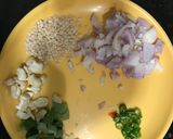 A picture of step 1 of Rice pulao-veg rice Biryani.