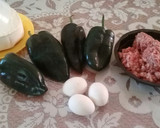 Foto del paso 1 de la receta: Chiles rellenos 🍽