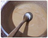 عکس مرحله 3 از دستور حلوای سه آرد زعفرانی