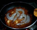 A picture of step 6 of Capellini in Fresh tomato cream sauce.