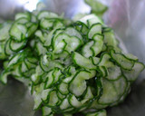 A picture of step 3 of A Basic Cucumber Sandwich.