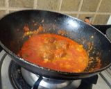 A picture of step 5 of Cauliflower kofta curry.