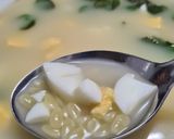 Foto del paso 7 de la receta 106. Sopa de Piñones y Huevo Cocido
