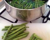 A picture of step 13 of Vickys Tomato & Onion Polenta Cake w Bean Salad, GF DF EF SF NF.