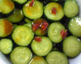 A picture of step 3 of Nostalgic Pickled Cucumbers.