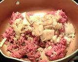 A picture of step 2 of Hamburger Stuffed Rolls.