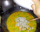 Foto del paso 5 de la receta: Risotto frutti di mare con monedas de plátano verde y ensalada
