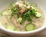 A picture of step 7 of Chilled Miso Soup with Horse Mackerel.