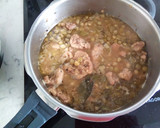 Foto del paso 5 de la receta: Solomillo de cerdo con guisantes secos