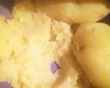 A picture of step 3 of Katlesi #Team contest #Mashed dishes #Mashy patty.