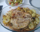 Foto del paso 3 de la receta: Corvina al horno con patatas