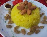 A picture of step 4 of Saffron Sweet Rice (Kesariya Meethe Bhaat).