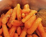 A picture of step 5 of Caramelized Carrots.