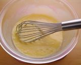 A picture of step 2 of Matcha Pound Cake with Sweet Chestnuts.