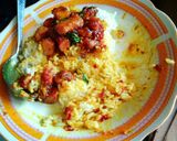 Foto langkah ke 9 dari resep Ayam Rica-Rica Kemangi Bumbu Kuning.