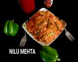 स्पाइसी चिल्ली नूडल्स (Spicy chilli noodles recipe in hindi) रेसिपी चरण 3 फोटो
