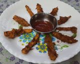 A picture of step 7 of Crispy Spicy Baby corn fritters.