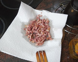 Foto del paso 1 de la receta: Tortilla de papas cocidas, bacon y queso rallado