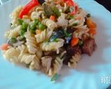 Foto del paso 6 de la receta: Fideos con verduras y salsa de soja