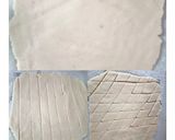 A picture of step 6 of Kaju Katli.