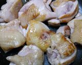 A picture of step 2 of Simmered Chicken and Bamboo Shoots.