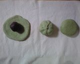 A picture of step 3 of Mugwort Anpan in a Bread Maker.