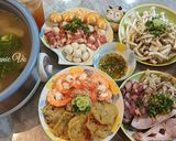 Hình bước làm 4 của món Lẩu cá thác lác chiên