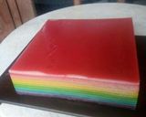 Foto langkah ke 4 dari resep Sagu pepe/kue lapis.