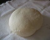 A picture of step 1 of Custard Marble Bread.