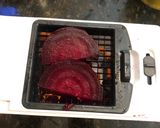A picture of step 2 of Russian Beetroot Salad.