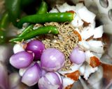 A picture of step 4 of Ash gourd kootu.