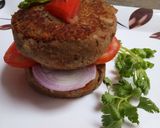A picture of step 7 of Kidney Beans Patties Burger.