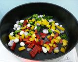 A picture of step 4 of Vegan Fried Rice With Coconut Milk.