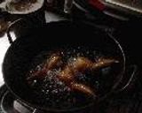 A picture of step 8 of Chicken Wing Gyoza (with chicken de-boning instructions).
