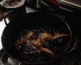 A picture of step 8 of Chicken Wing Gyoza (with chicken de-boning instructions).